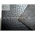2,4 mm Lichee patrón PU espacio cuero tela para el sofá